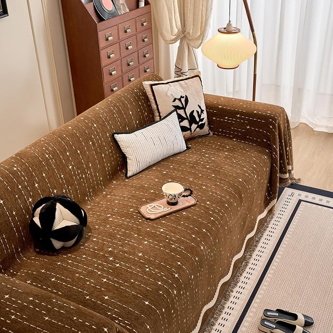 ROOMLIFE Couch Cover Boho Sofa Covers - Image 3