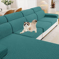 MAXIJIN Couch Cushion Covers for Sectional Sofa, Stretch Sofa Cushion Cover by MAXIJIN
