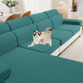 MAXIJIN Couch Cushion Covers for Sectional Sofa, Stretch Sofa Cushion Cover by MAXIJIN