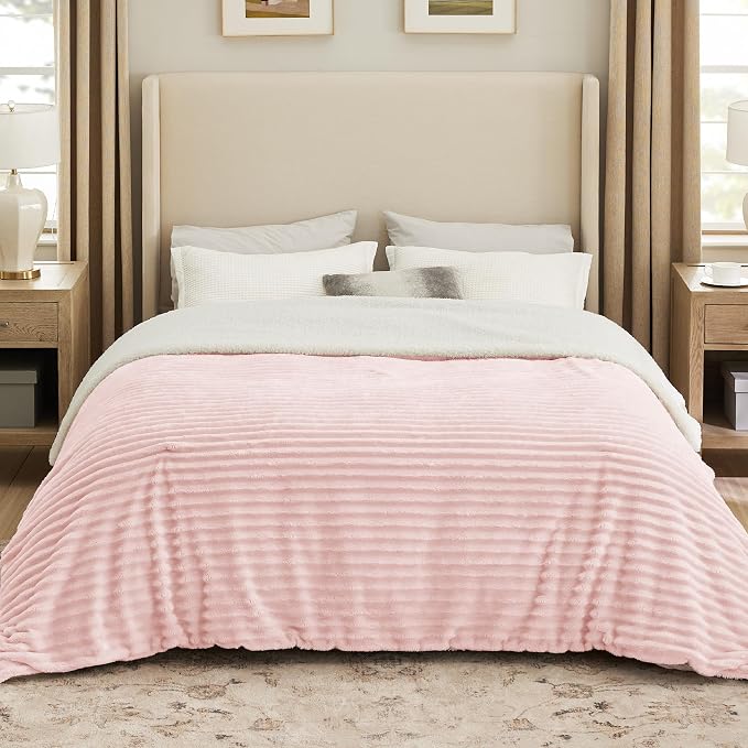 Bedsure Sherpa Blanket Queen Size - Image 7