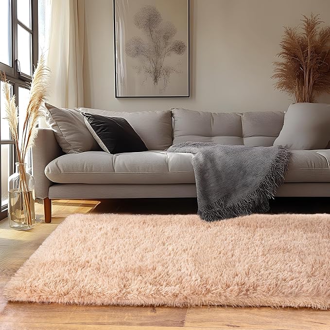 Runner Rugs for Bedroom 2x6 Rug Runners for Hallways Non Slip Soft Shag Bedside - Image 6