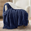 Bedsure Sherpa Throw Blanket for Couch by BEDSURE