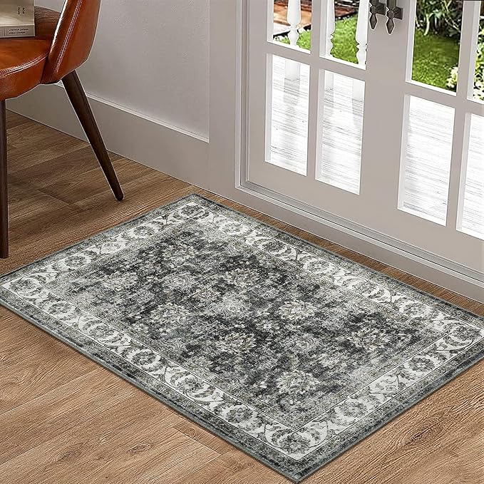 GarveeHome Vintage Floral Area Rugs - Image 2