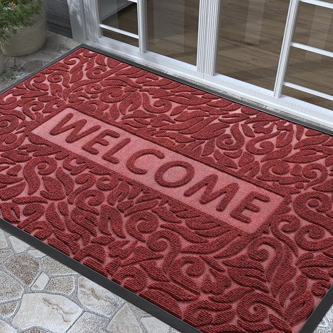 Yimobra Large Welcome Mat 60x36, Waterproof Non-Slip Outdoor Mats by Yimobra