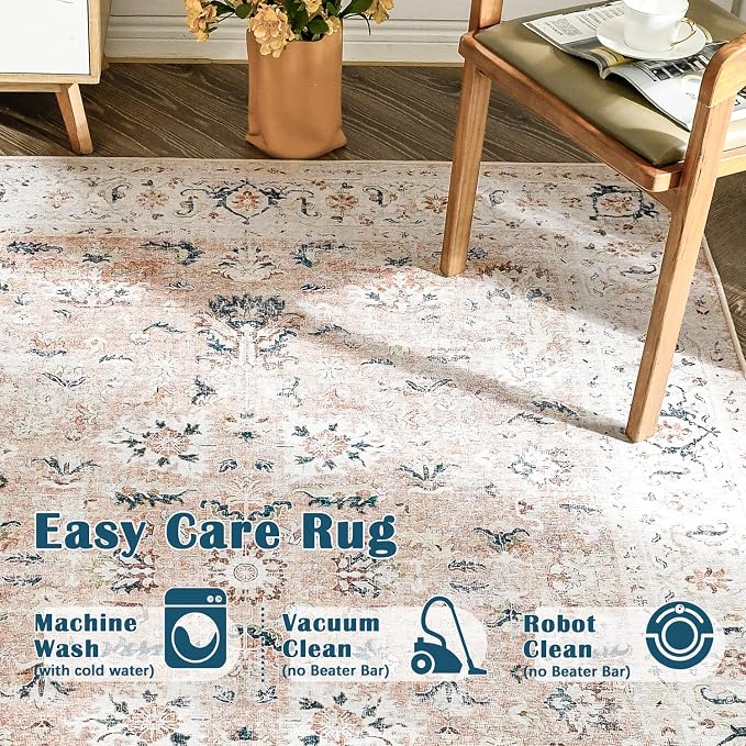 jinchan Hallway Runner Rug 2x8 - Image 3