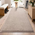 PURRUGS Dirt Trapping Door Mat 31.5" x 70", Non-Slip Machine Washable Entryway by PURRUGS