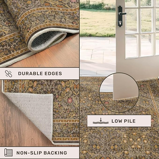 Hazo Haus Washable Living Room Rug 10x12 - Image 5