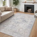 GENIMO 5x7 Area Rugs for Living Room, Machine Washable Rugs, Low Pile Non Slip by GENIMO