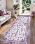 Tangsoo Runner Rug Hallway 2x6 Washable Carpet Runner Boho Vintage Floral by Tangsoo