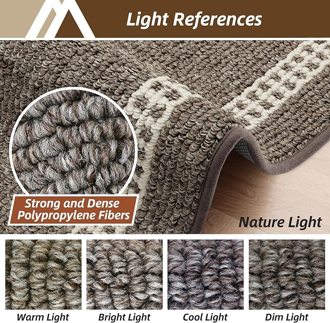 COSY HOMEER Kitchen Rugs Non-Slip 20x30/20x48 Inch Thick Polypropylene Standing - Image 9
