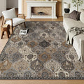 Lahome Moroccan 8x10 Area Rugs for Living Room, Washable Rugs 8x10 Ultra-Thin by Lahome