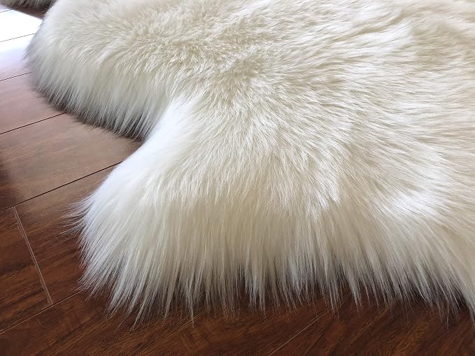 Free Shape Luxury Soft Fluffy Shag Area Rug Double 2'x6', 60x180cm - Image 6