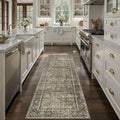 PureCozy Brown Runner Rug 2x6 Vintage Area Carpet Hallway Long Indoor Kitchen by PureCozy