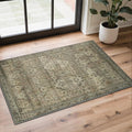 GENIMO 2x3 Area Rugs for Living Room, Machine Washable Non Slip Vintage Rugs by GENIMO