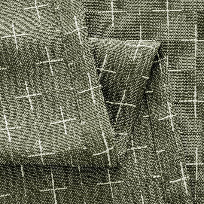 MIULEE Decorative Back Tab Linen Curtains - Image 5