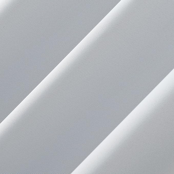 Sun Zero Easton Energy Saving Blackout Grommet Curtain Panel, Oyster White - Image 3