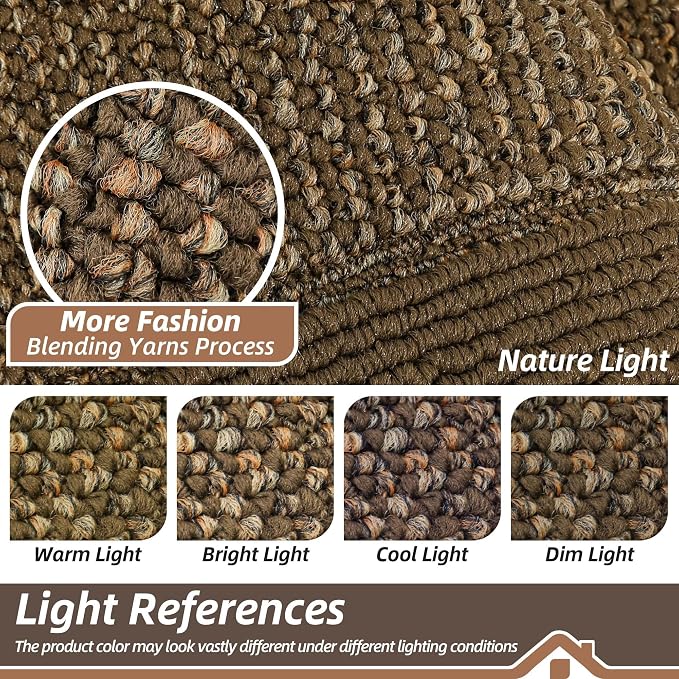 BEQHAUSE Indoor Door Mat 24" x 60", Dirt Trapper Door Mats Non-Slip Entryway - Image 6