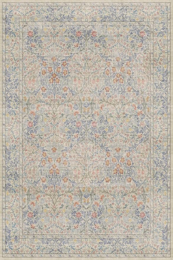 Washable Dining Room Rugs, 6x9 Area Rug - Image 2