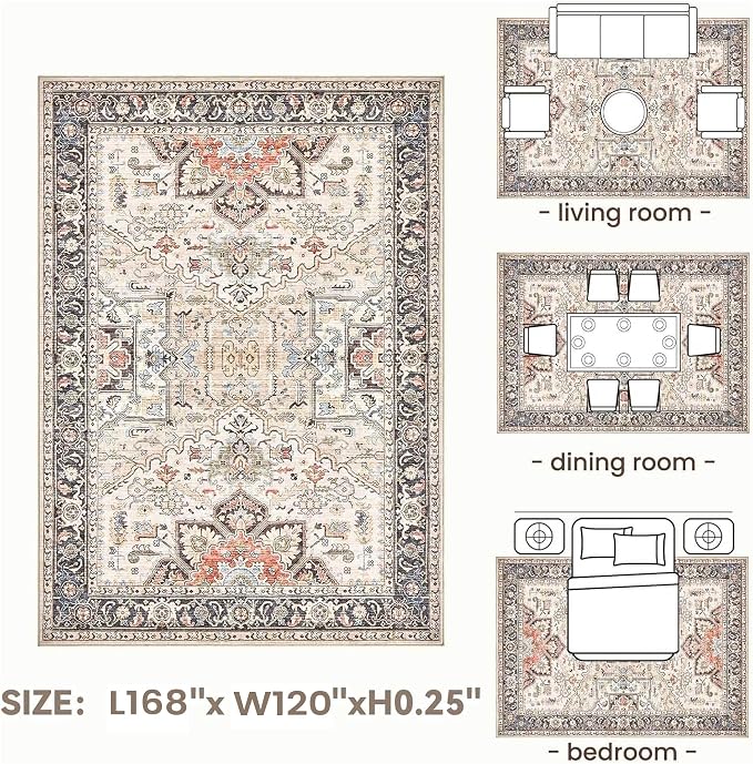 10x14 Area Rugs for Living Room - Image 8