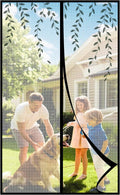 Magnetic Screen Door，Screen Door Mesh，Keep Bugs Out, Heavy-Duty Mesh Curtain by Welcometobuy