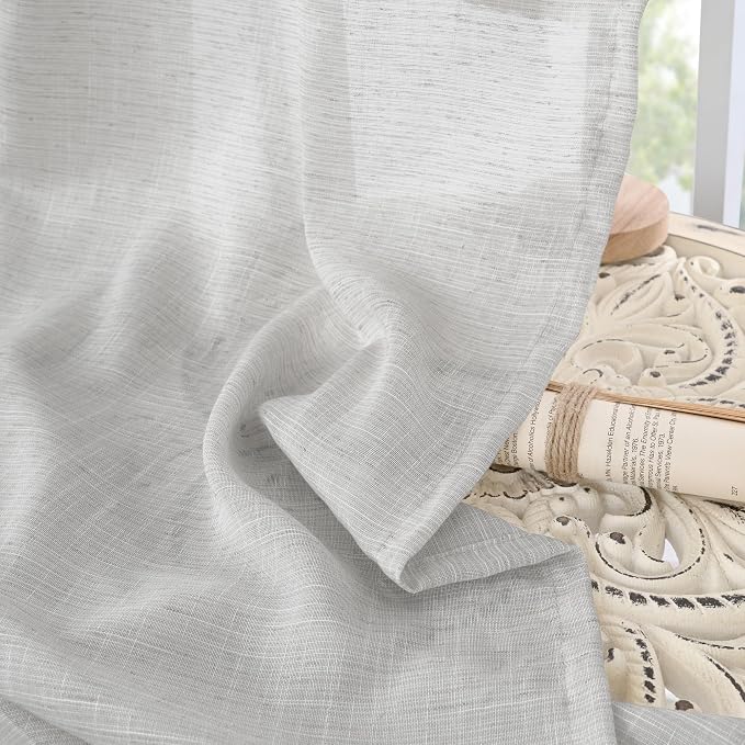 BGment Long Linen Curtains 102 Inch Length - Image 7