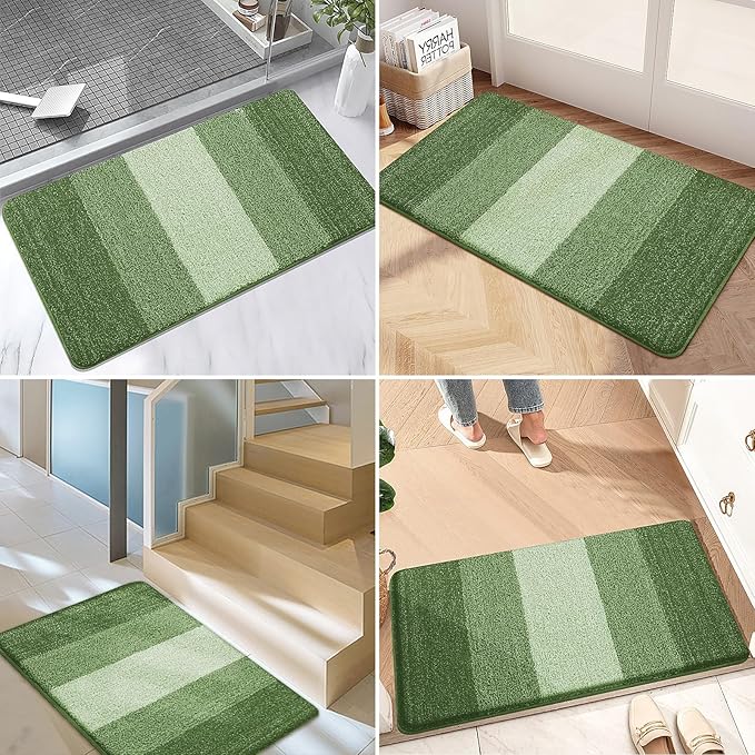 Kitinjoy Indoor Outdoor Door Mat, 59x20 Non-Slip Absorbent Dirt Trapper - Image 6