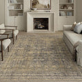 PureCozy 5x7 Brown Black Area Rug by PureCozy