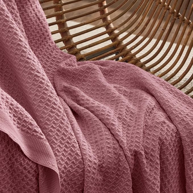 Bedsure Gentlesoft 100% Cotton Blanket Twin XL Size - Image 4