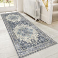 GENIMO 2'6"x10 Runner Rugs for Hallway, Machine Washable Non Slip Vintage Rugs by GENIMO