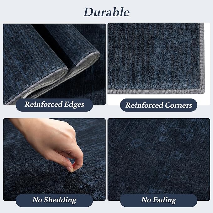 LIANLAM Washable Rug 6x9 Area Rugs - Image 9