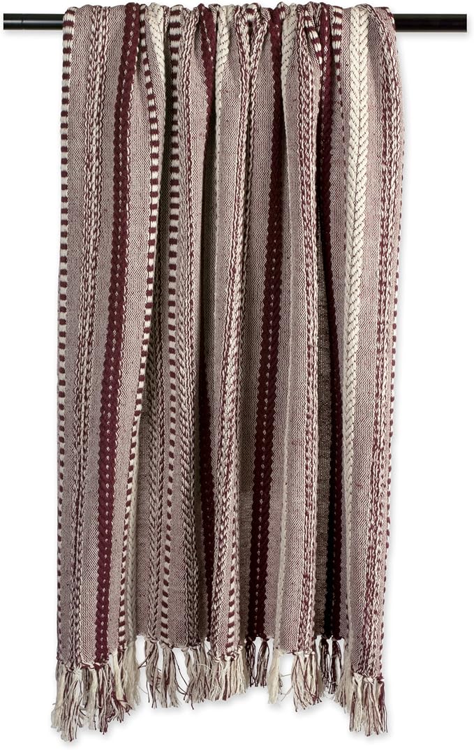 DII Braided Striped Decorative Throw Blanket - Image 4