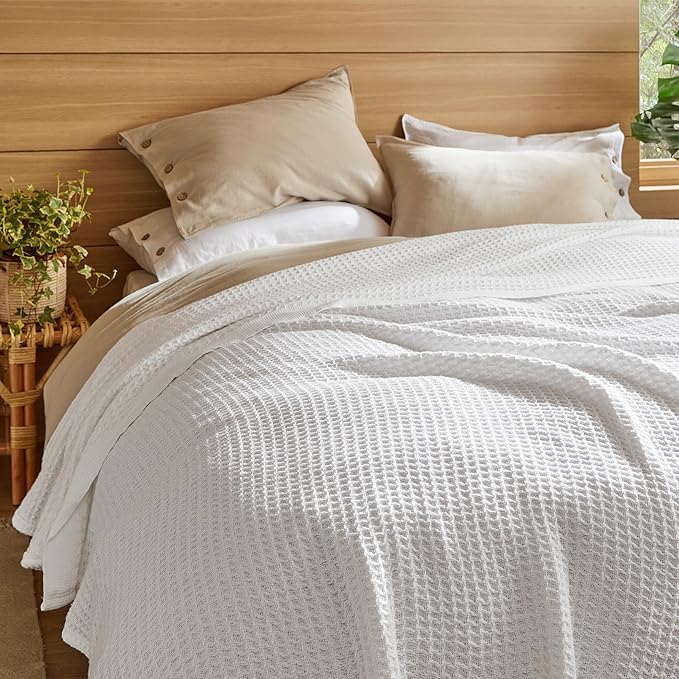 Bedsure Gentlesoft 100% Cotton Blanket King Size - Image 7
