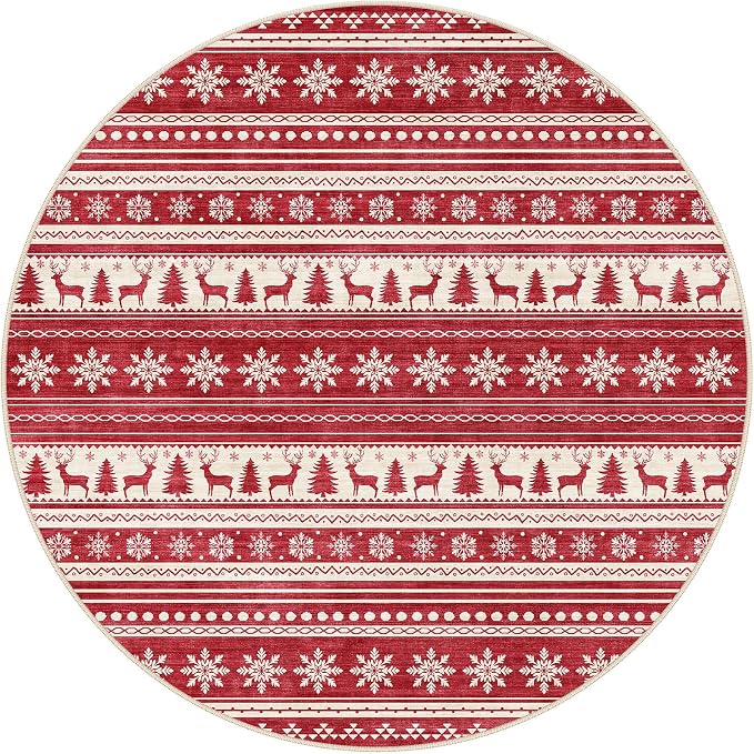 cotiled Area Rugs for Living Room Washable Living Room Rug Soft Neutral Indoor - Image 7