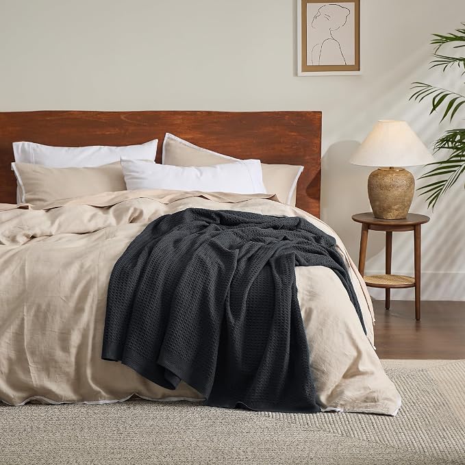 Bedsure Gentlesoft 100% Cotton Blanket Twin XL Size - Image 7