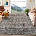 GarveeHome Area Rugs 4x6 Vintage Printed Floor Carpet by GarveeHome