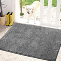 PURRUGS Dirt Trapping Door Mat 31.5" x 47", Non-Slip Machine Washable Entryway by PURRUGS
