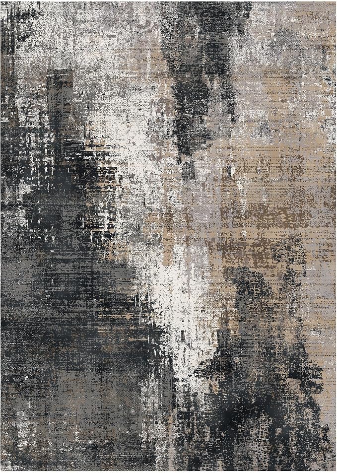 GENIMO Washable Area Rugs for Living Room, 8x10 Vintage Non Slip Rugs, Low Pile - Image 3