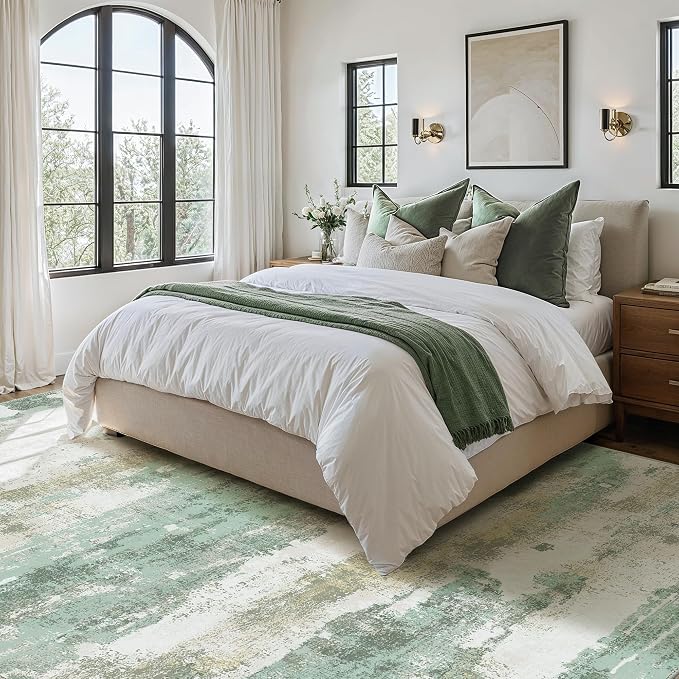 BEIMO Area Rugs 5x7 for Living Room Bedroom, Modern Abstract Machine Washable - Image 4