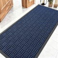 OLANLY Front Door Mat Outside Entrance 59x23, Heavy Duty Sturdy Natural Rubber by OLANLY