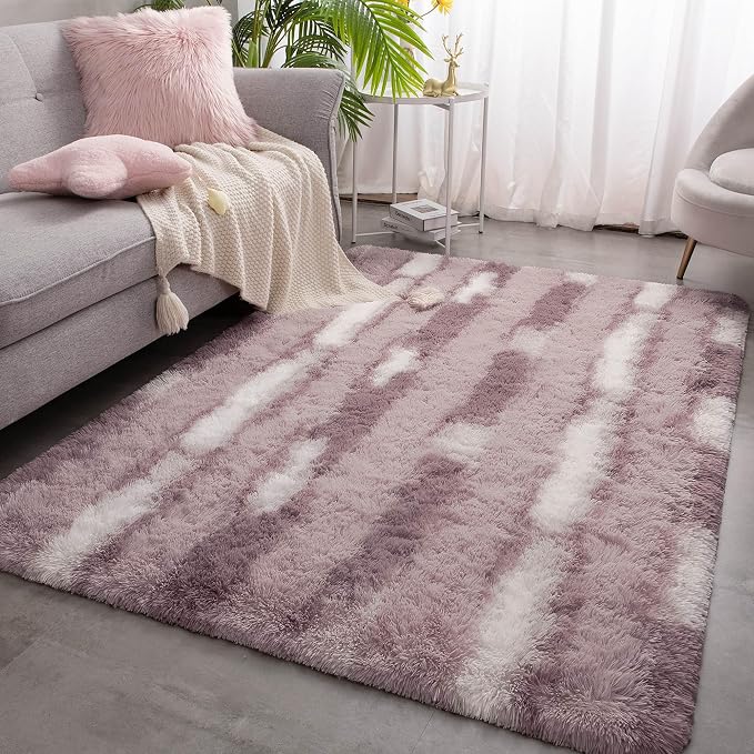 Meralax Area Rugs for Living Room Bedroom, Machine Washable 5x8 Feet Soft by Merelax