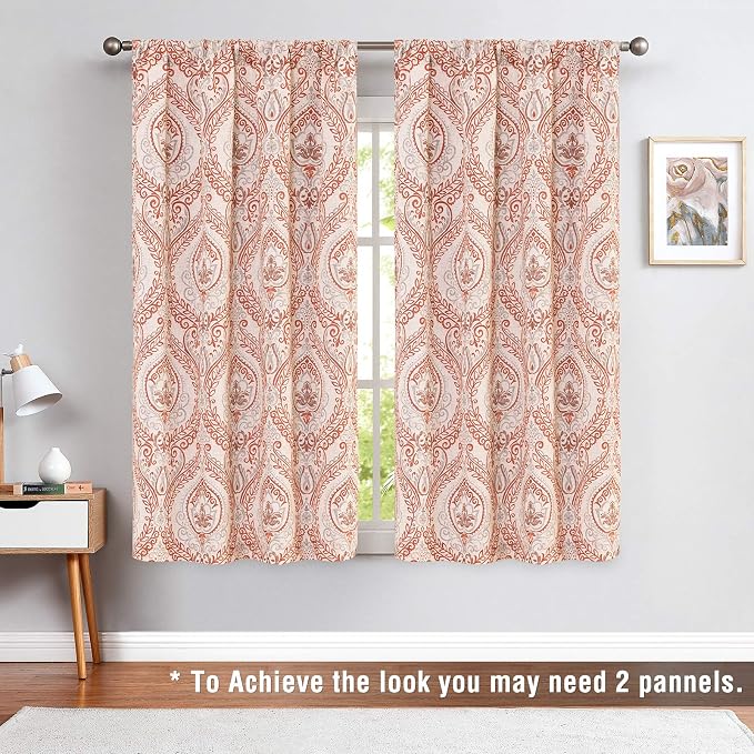 jinchan Faux Linen Tie up Valance - Image 7