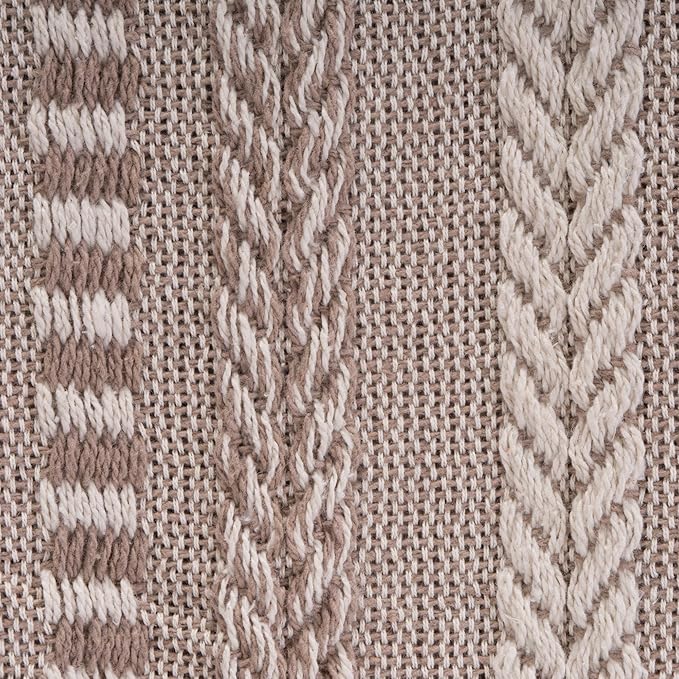 DII Braided Striped Decorative Throw Blanket - Image 2