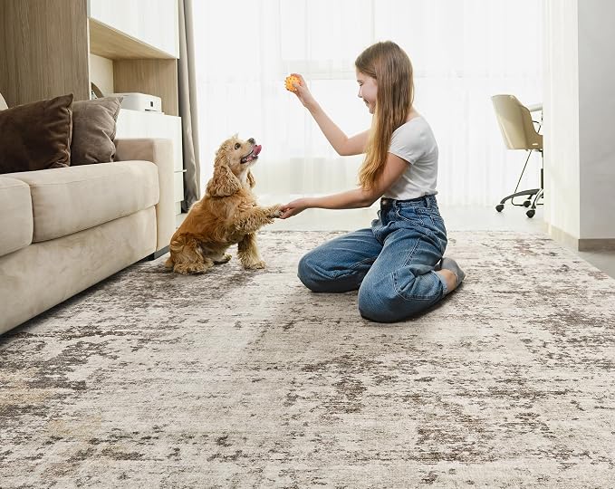 UERMEI 5x7 Area Rug Living Room Rugs - Image 3