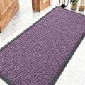 OLANLY Front Door Mat Outside Entrance 59x23, Heavy Duty Sturdy Natural Rubber by OLANLY