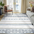 BESTSWEETIE 6x9 Area Rugs for Living Room Washable Moroccan Farmhouse Neutral by BESTSWEETIE
