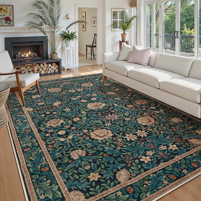 LIVEBOX Machine Washable Large Area Rugs 8x10, Boho Area Rugs - Image 2