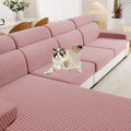 MAXIJIN Couch Cushion Covers for Sectional Sofa, Stretch Sofa Cushion Cover by MAXIJIN