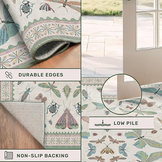 Hazo Haus Sage Green Rugs for Bedroom Under Bed - Image 5