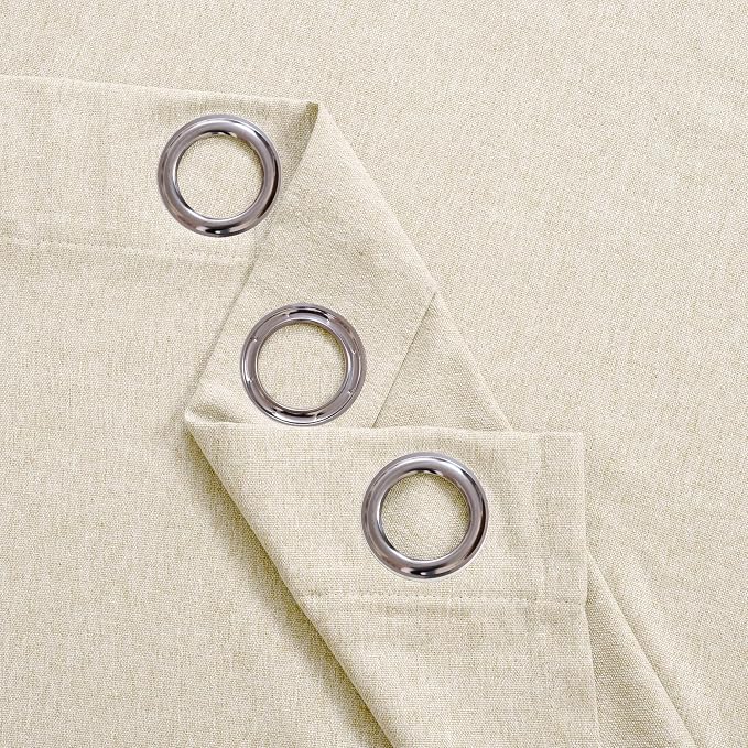 BGment 108 Inch Long Linen Curtains - Image 8