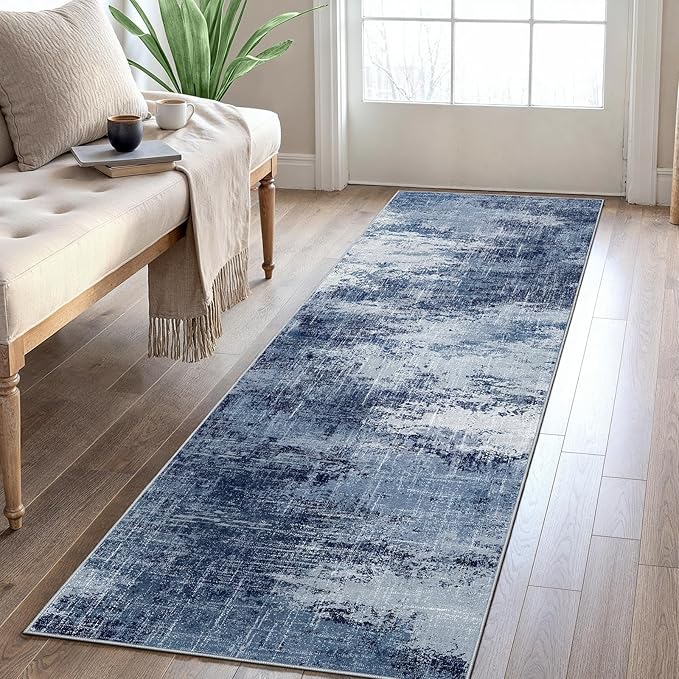 Runner Rugs for Hallway 2x5, Modern Abstract Machine Washable Runners for by AMADAHOMEFURNISHING